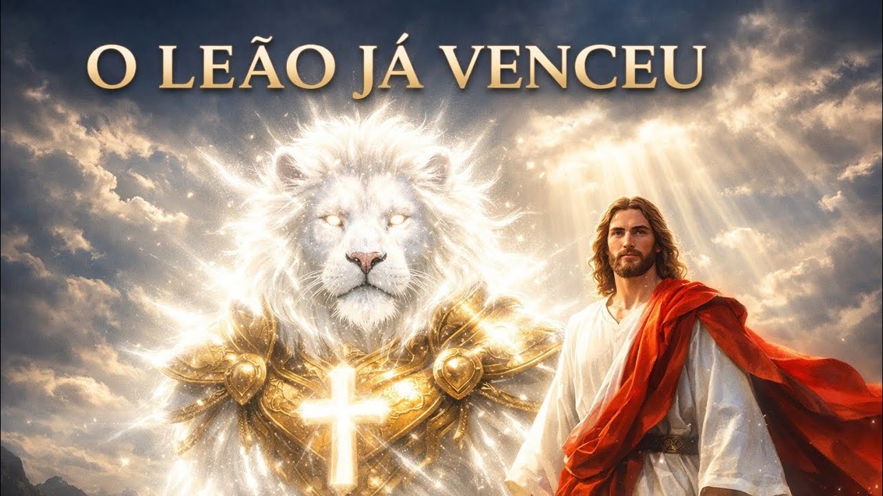 🦁✨O Leão Já Venceu | Adoração Profunda para Descansar em Deus