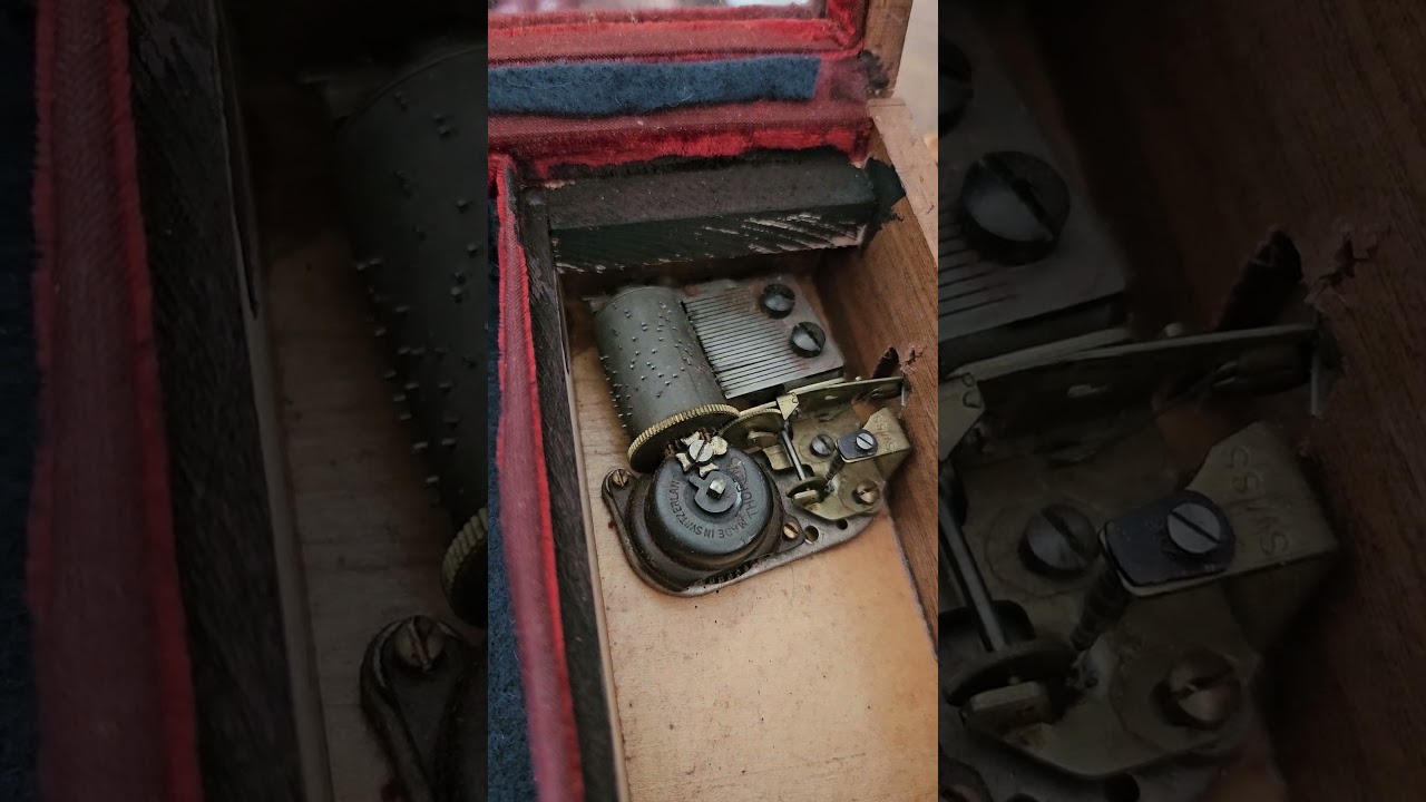 Bicycle built for two vintage music box at bitzandpiecesshop on etsy