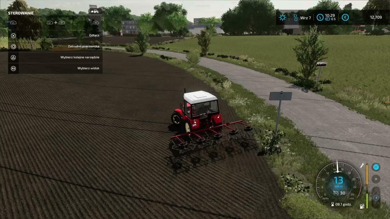 Spadek po zmarłym wujku #farmingsimulator22#bronowanie #kolonia #odc123#fs22