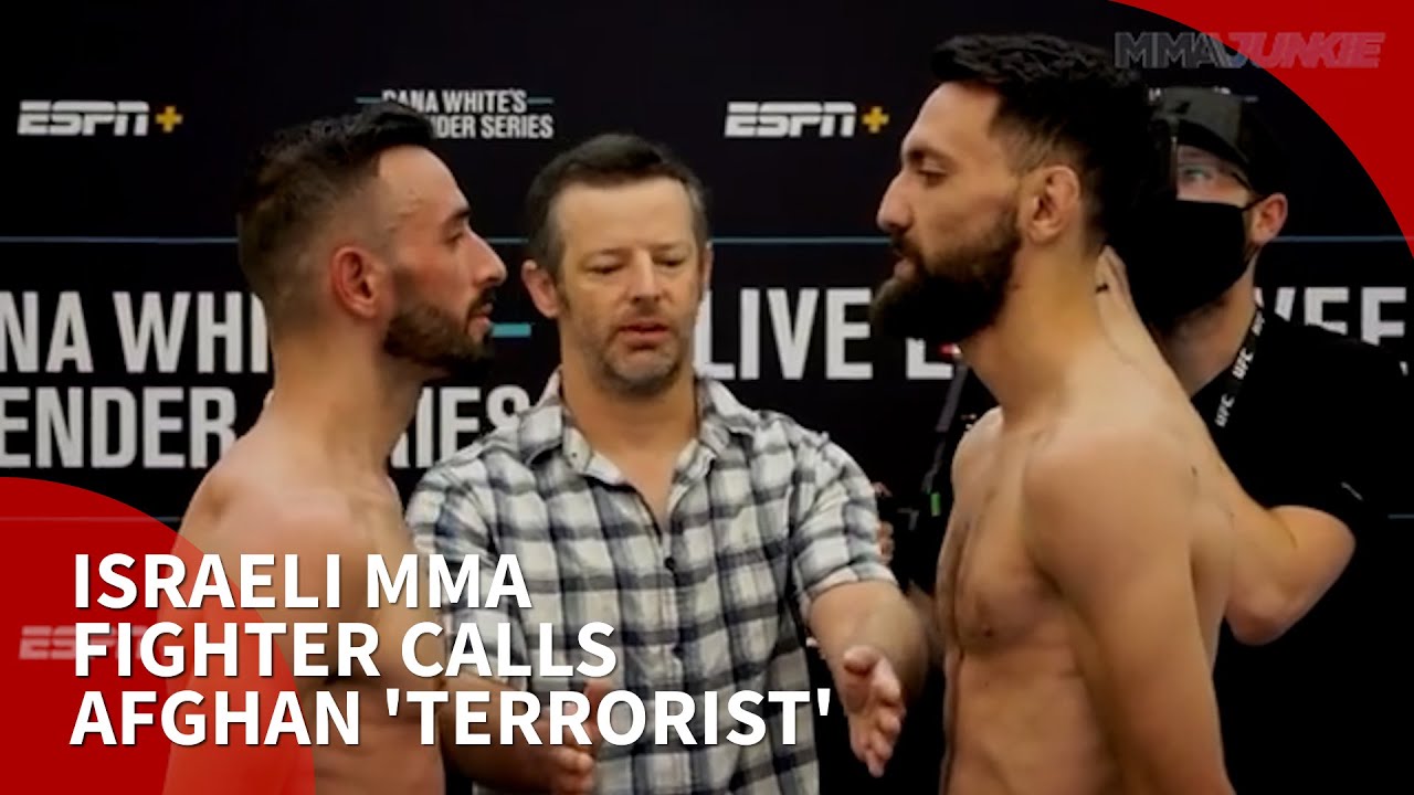 Israeli MMA fighter calls Afghan opponent 'terrorist'