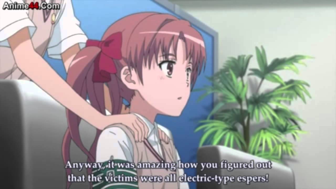 To Aru Kagaku No Railgun OVA - Funny Momment - Uiharu's Doing it on Purpose
