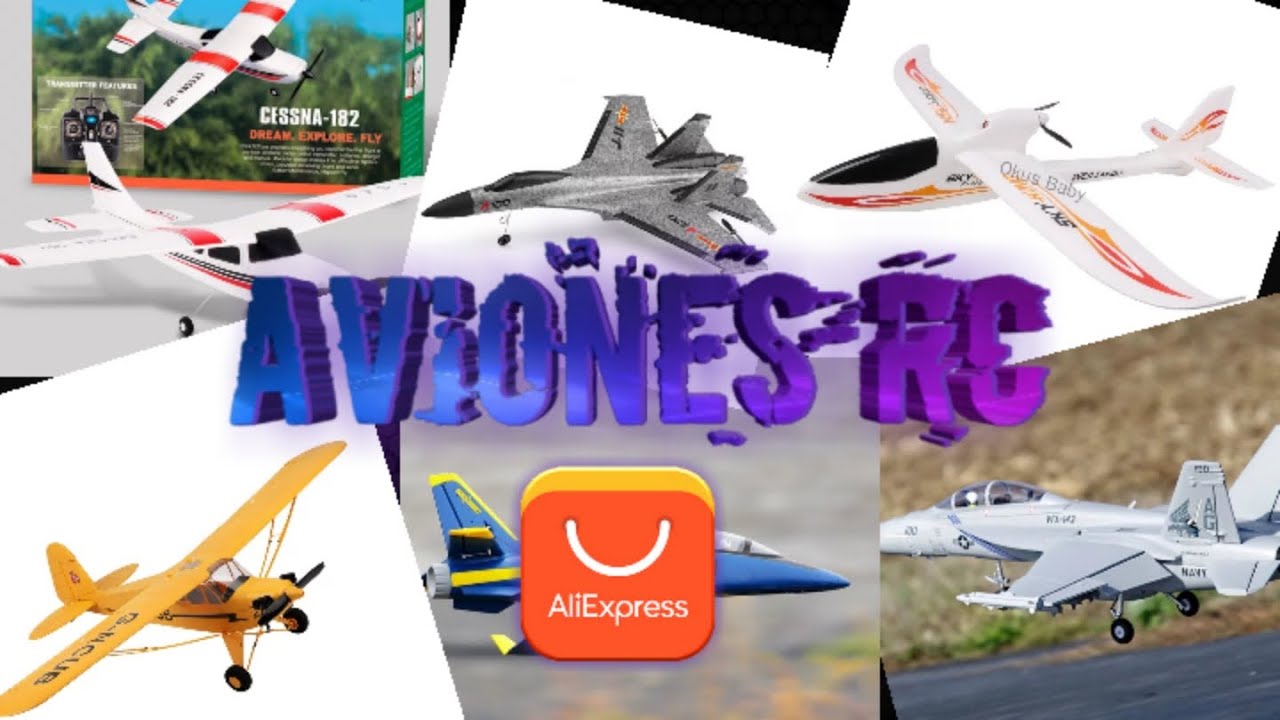 10 AVIONES RC | ALIEXPRESS 2020