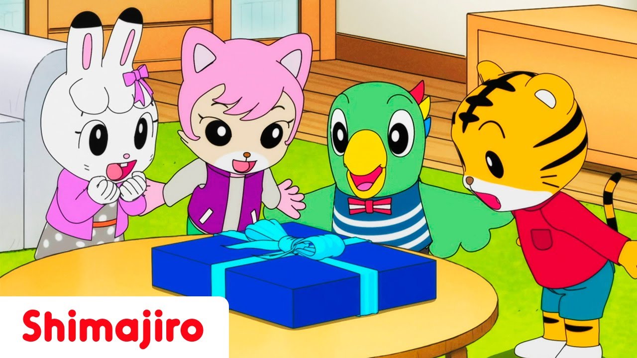 🎂🎁 Happy Birthday, Shimajiro!🎉 Family Surprises, Paper Gifts & Sibling Fun🐯💐 Videos for Kids🌟