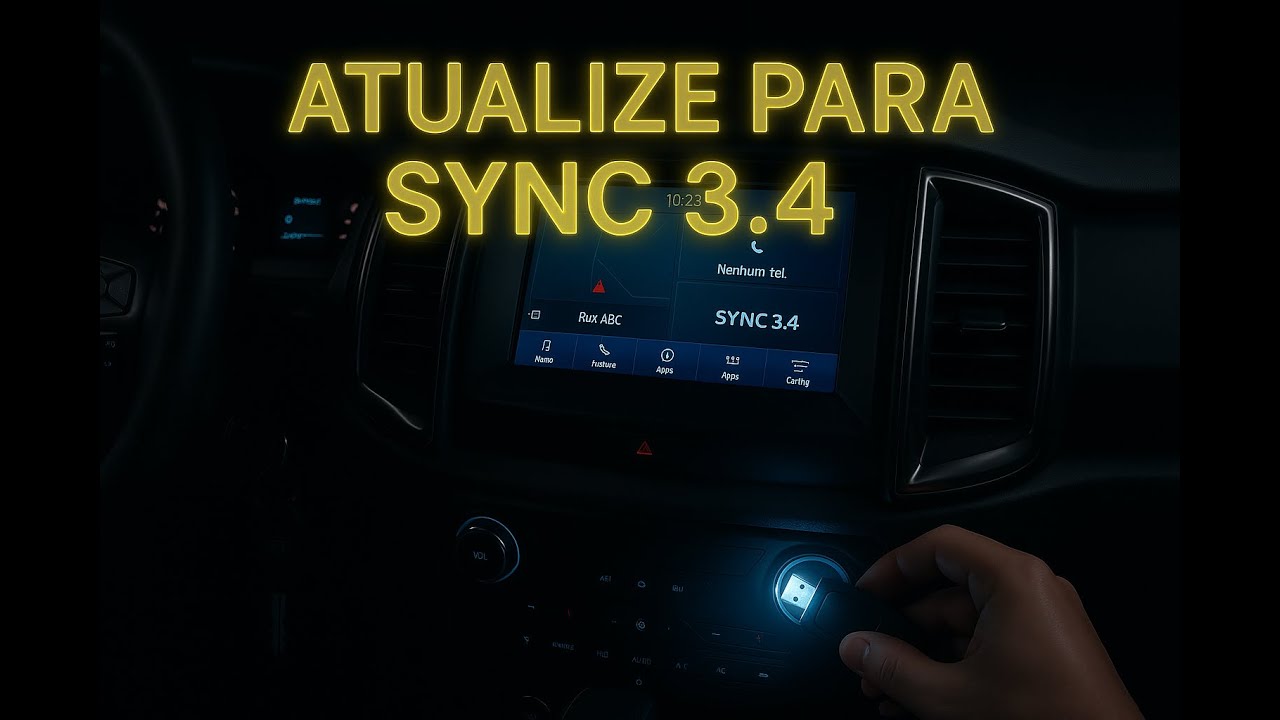 Como atualizar a Central Multimidia Sync para 3.4 Ford