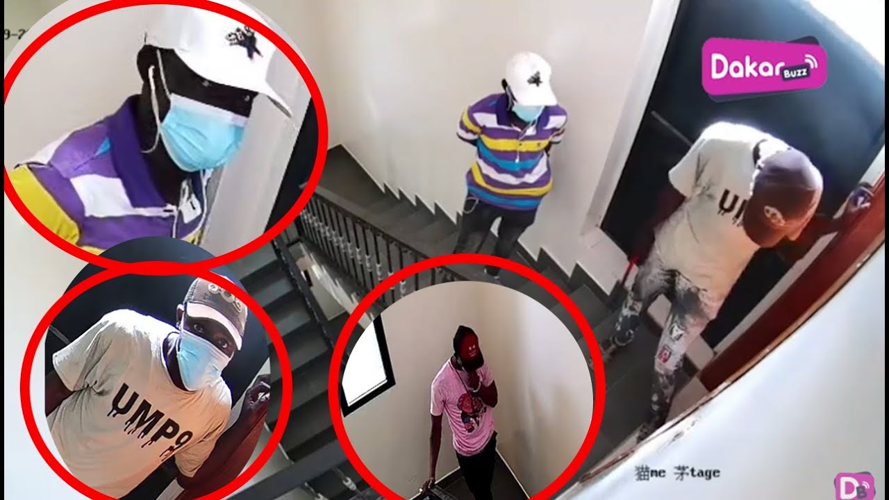 Zac Mbao: Trois voleurs pris en flagrant délit par des caméra de surveillances