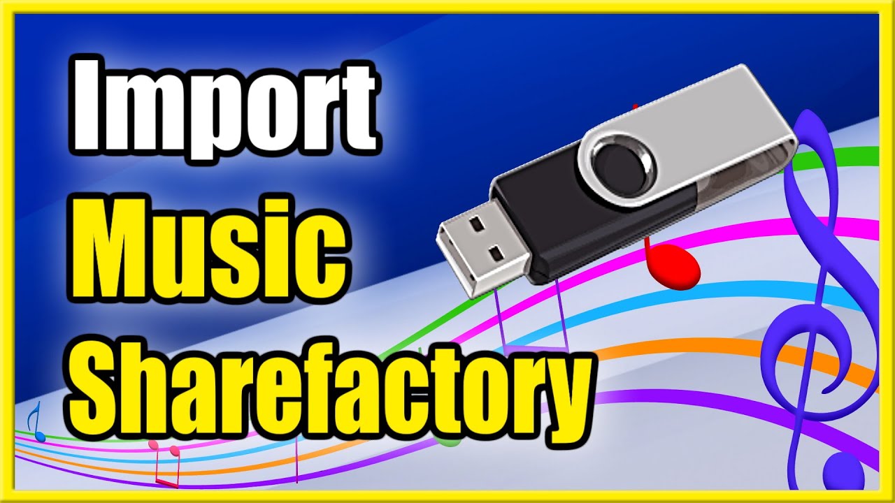 How to Import Music to Sharefactory PS5 & Download from USB (Best Tutorial)