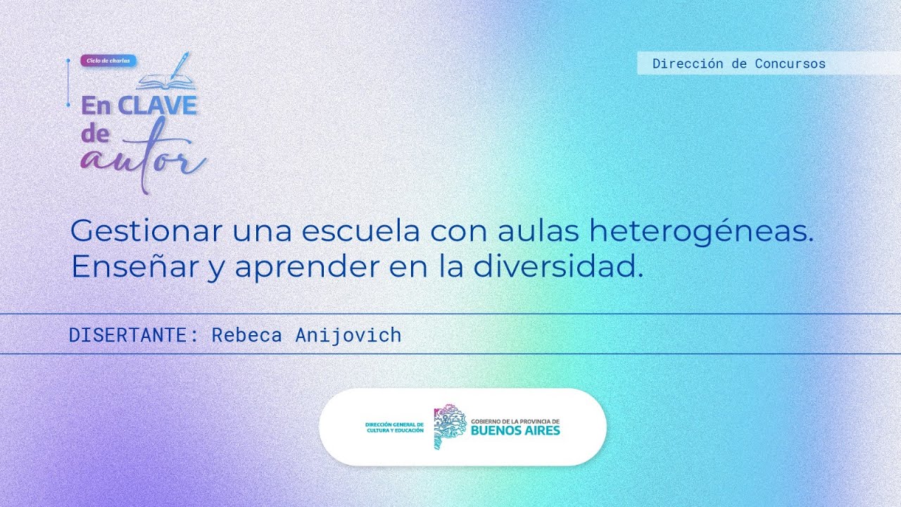 🔴Vivo - En clave de autor con Rebeca Anijovich📘 Dirección de Concursos