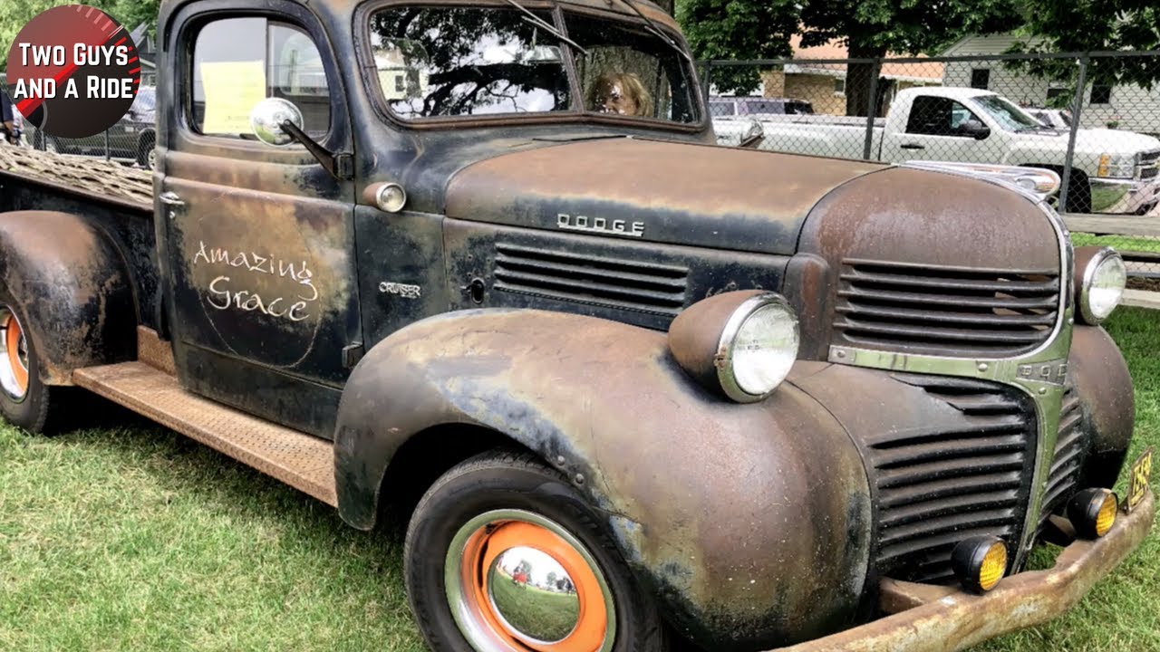 1947 Dodge Truck - Jealous campers everywhere are in awe