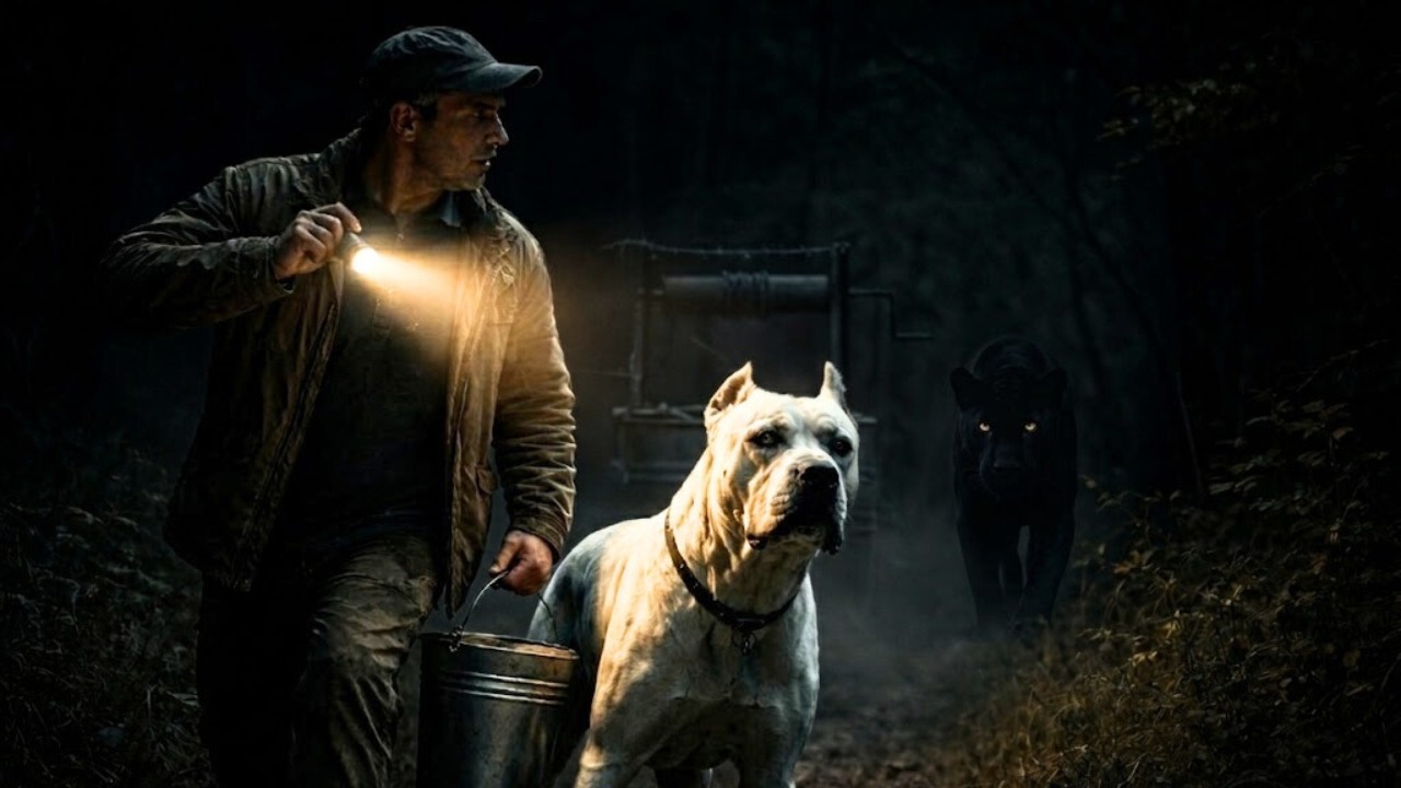 Fue al POZO de NOCHE… algo los SIGUIÓ de regreso y el DOGO ARGENTINO lo SABÍA