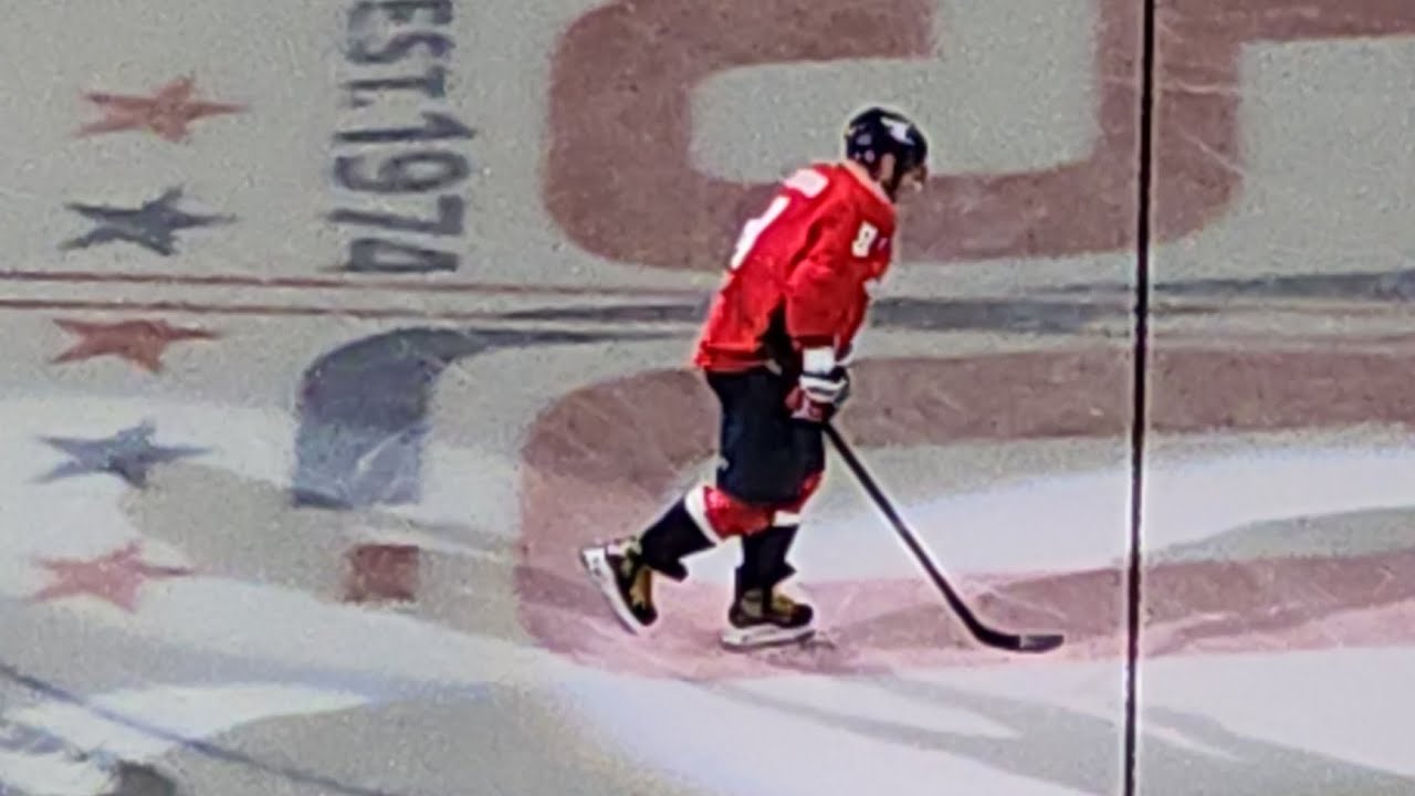 Ecstatic last row view of the #Ovechkin goal #894 The #Gretzky Goal - April 4, 2025 #nhl