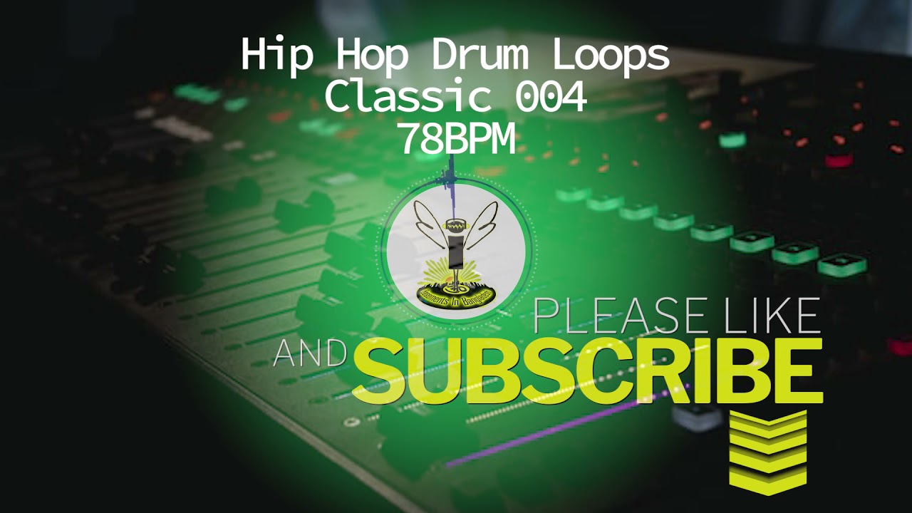 Free Hip Hop Drum Loop - Classic 004 (78 BPM)