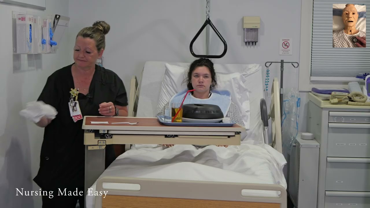 Ohio CNA Skill: Feeding The Dependent Resident