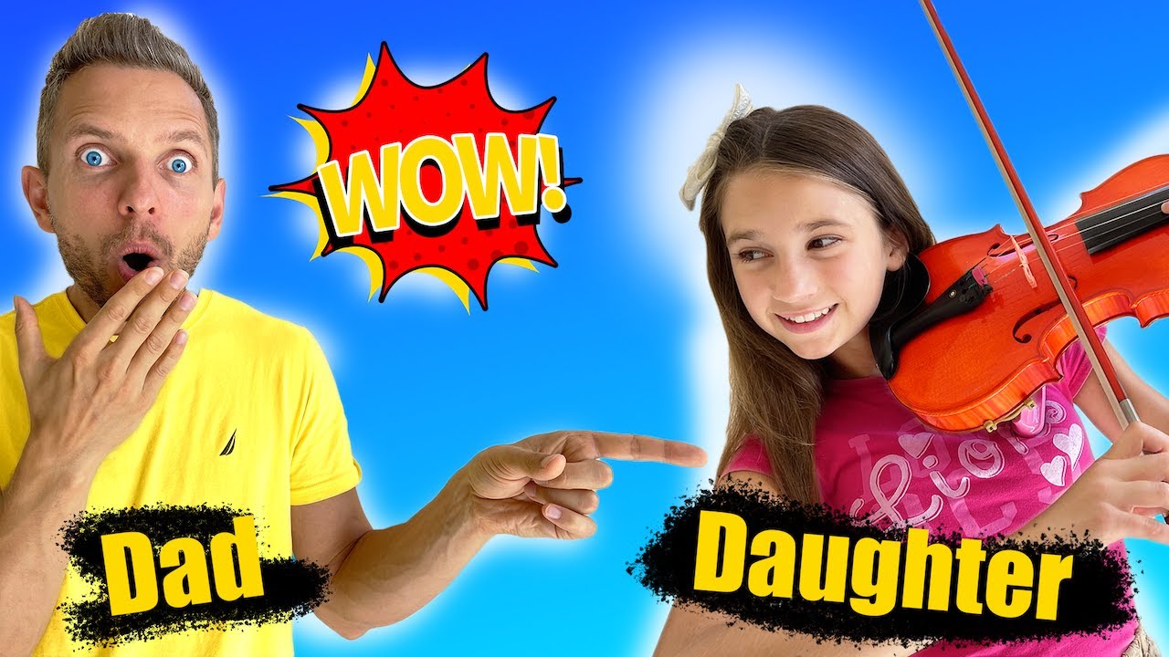 She WOWed her DAD in 5 seconds - New Song - Karolina Protsenko