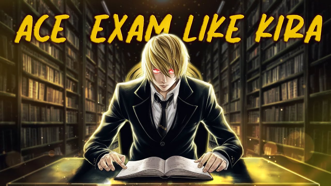 How To STUDY Like LIGHT YAGAMI | Death Note