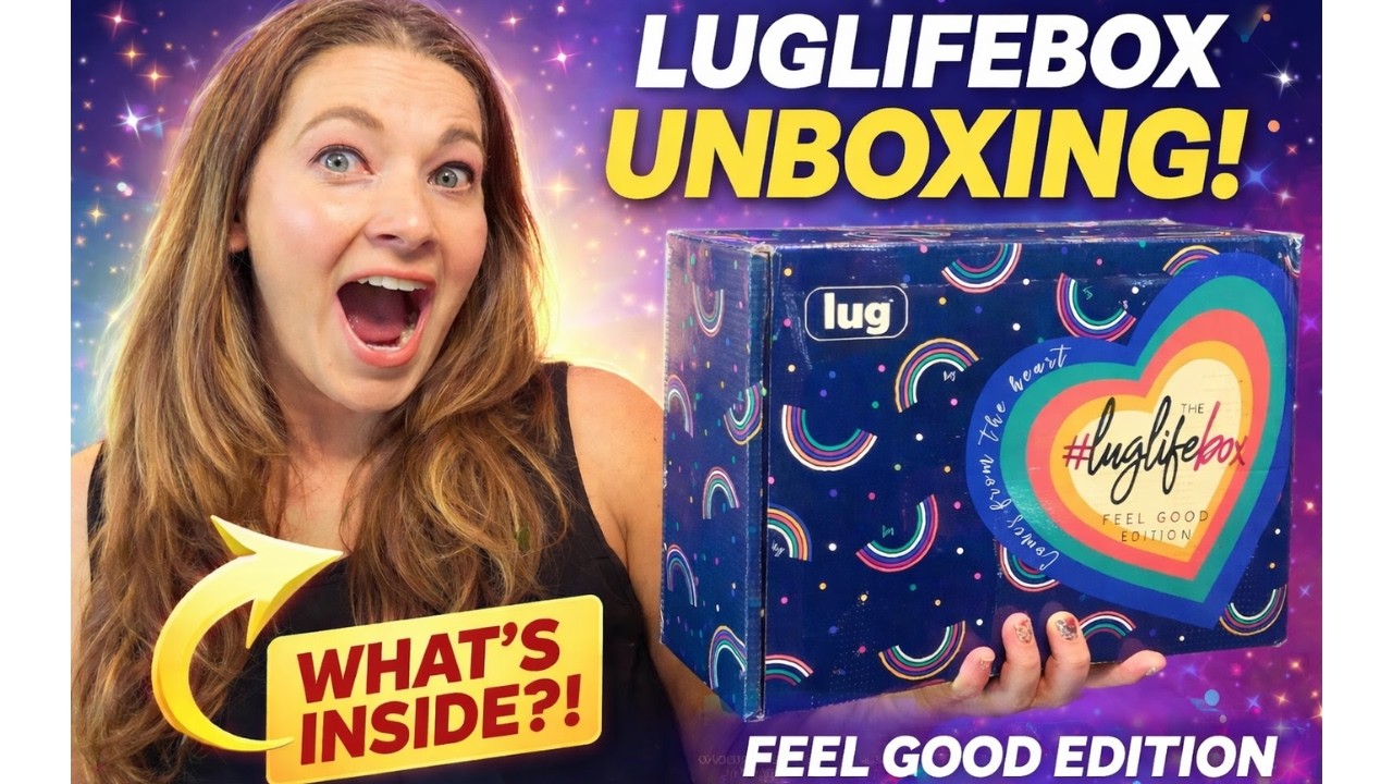 LUG LIFE BOX UNBOXING| FEEL GOOD EDITION | MYSTERY BOX | LUG BOX #1 | LUGLIFE | LUGLIVE | LUG