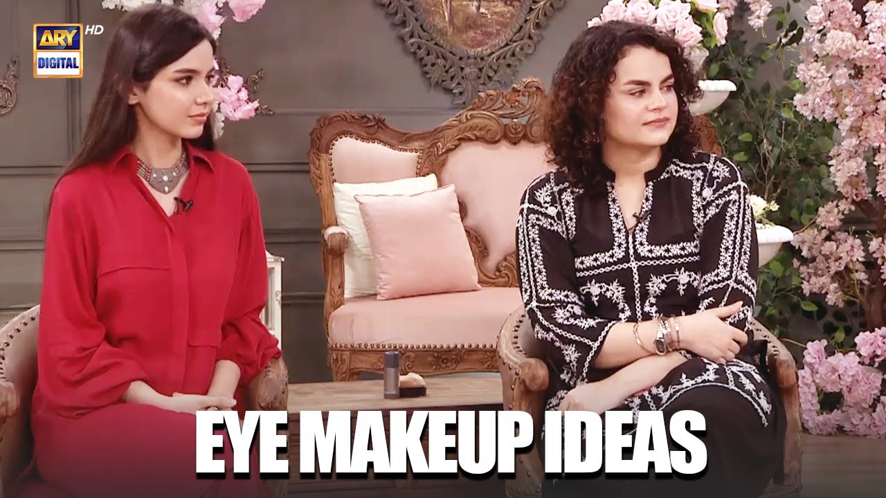 How to Match Eye Makeup to Your Dress Colour | Rehma Zaman | Hurriya Mansoor
