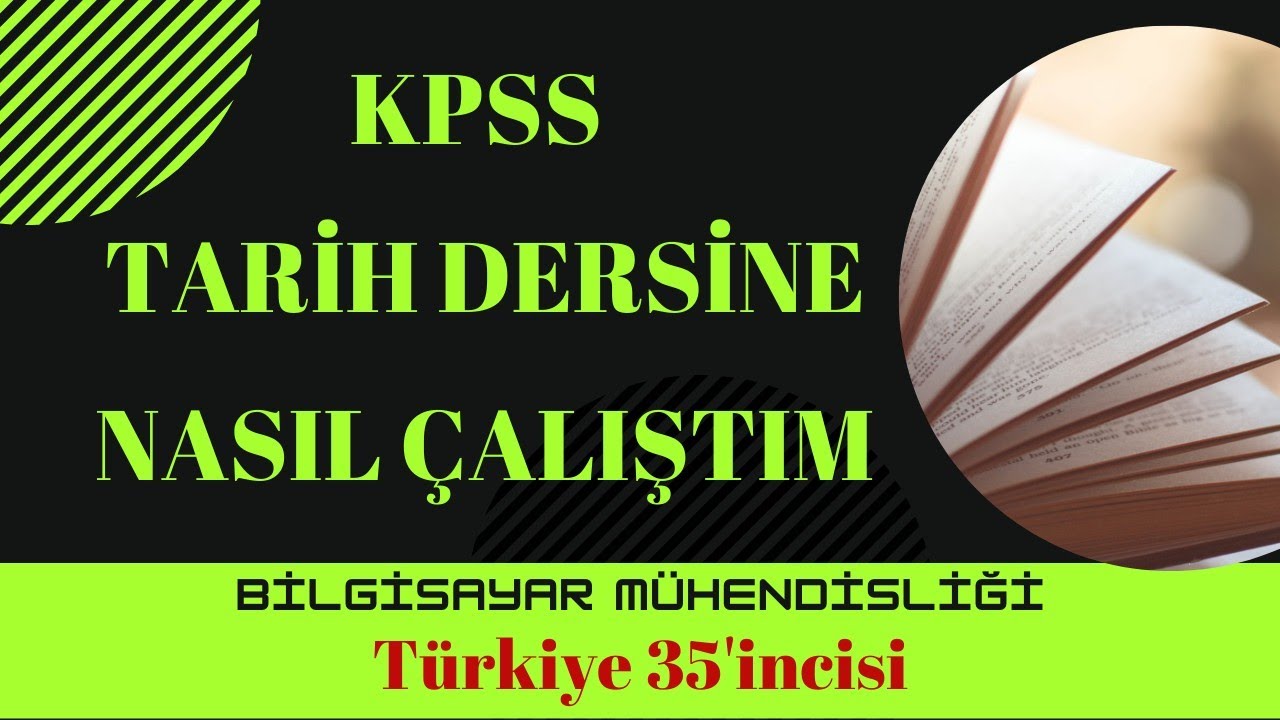 #KPSS TARİH DERSİNE NASIL ÇALIŞTIM? // DİNLEDİĞİM HOCALAR // KULLANDIĞIM KAYNAKLAR // Tarih Notlarım