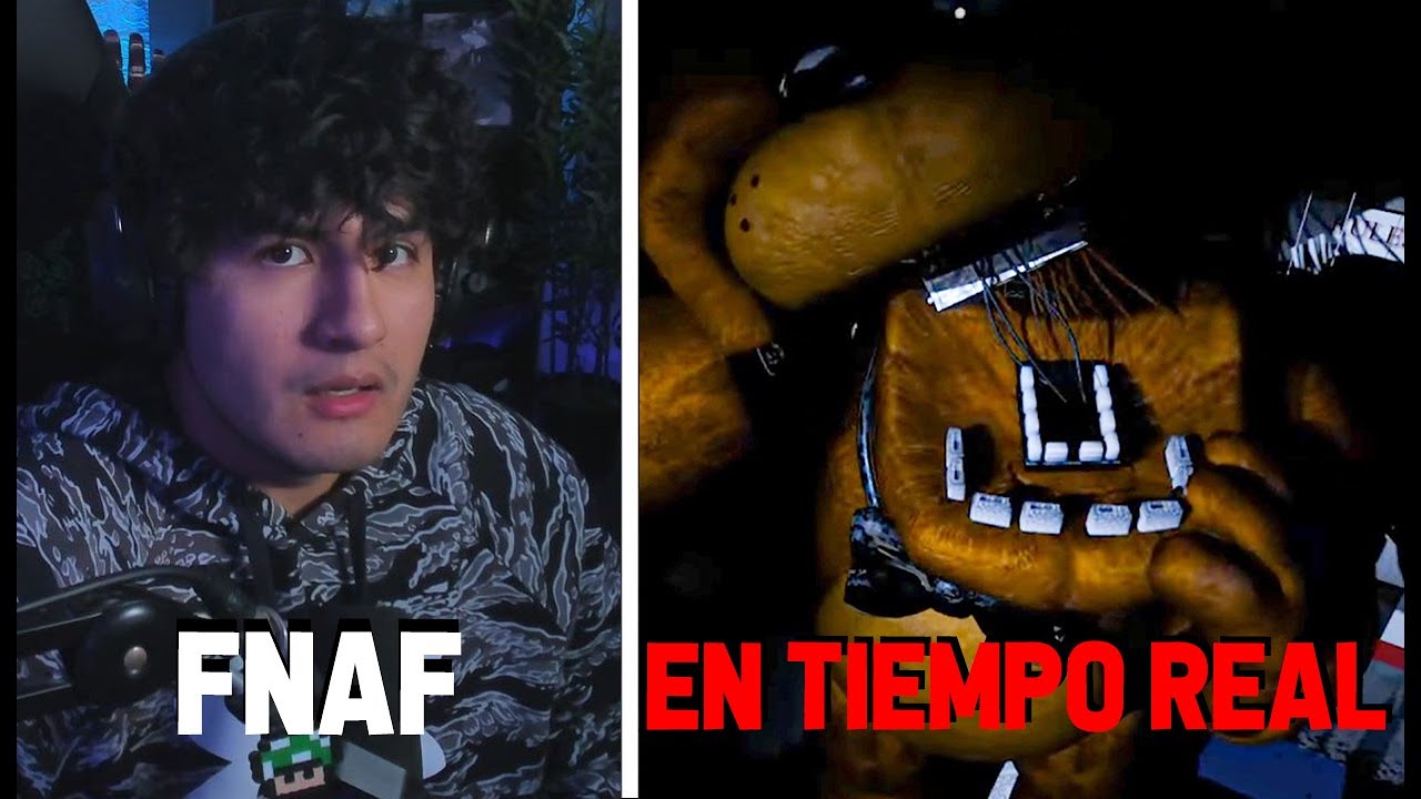 LOCOCHON JUEGA FNAF IN REAL TIME.. || FNAF 1
