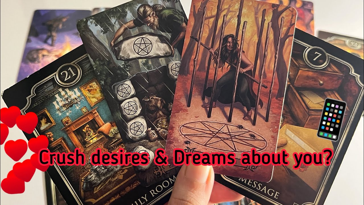 Crush Current desires & dreams about you?❤️‍🔥🫣 Crush feelings | Love tarot card reading