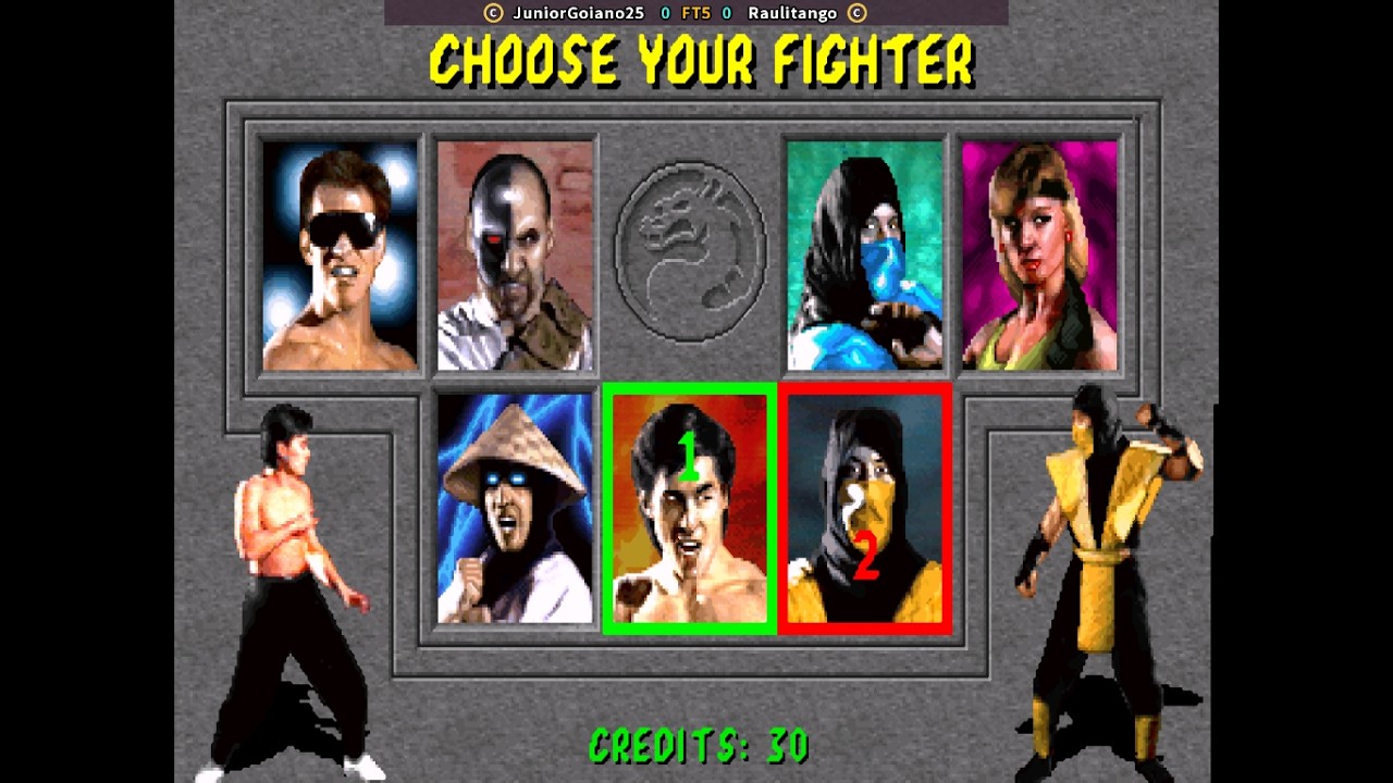 Mortal Kombat - JuniorGoiano25(BRAZIL) VS Raulitango(ARG) FT5