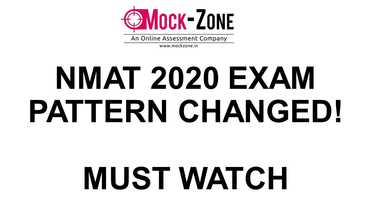NMAT 2020 Paper Pattern Changed || Key Pointers || Must Watch