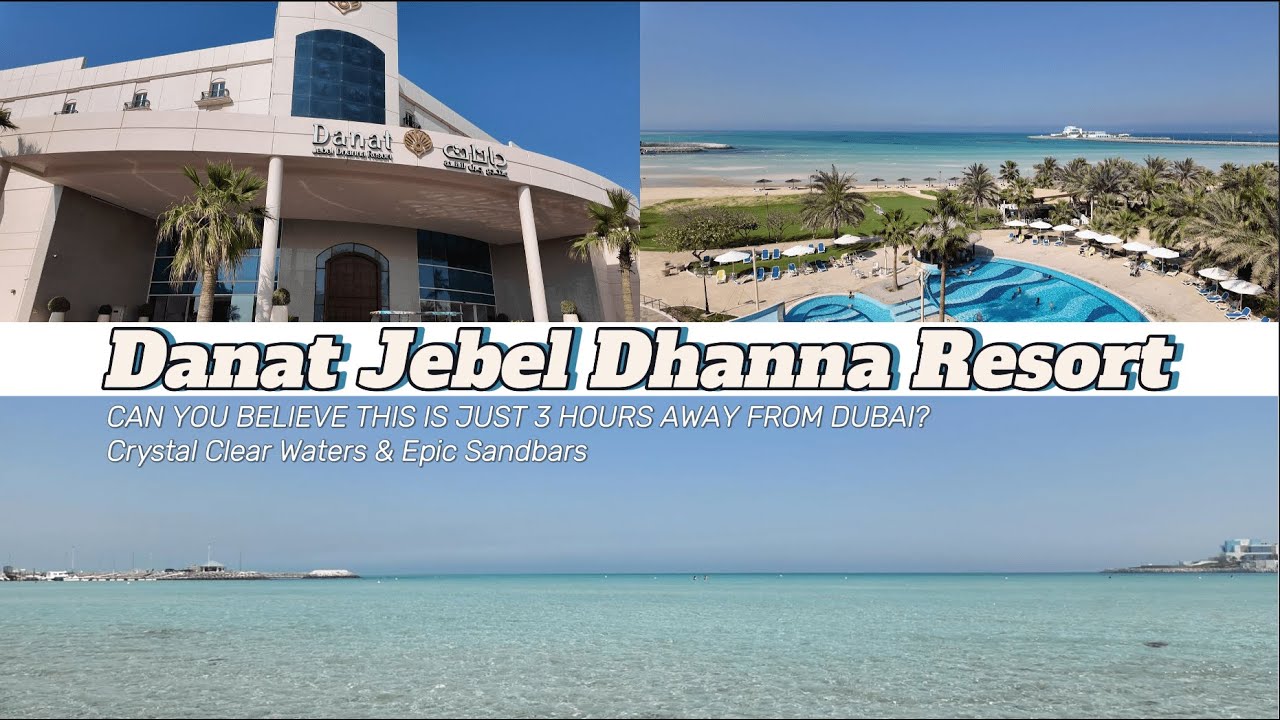 2 Nights in Paradise! | Danat Jebel Dhanna Beach Staycation 🇦🇪