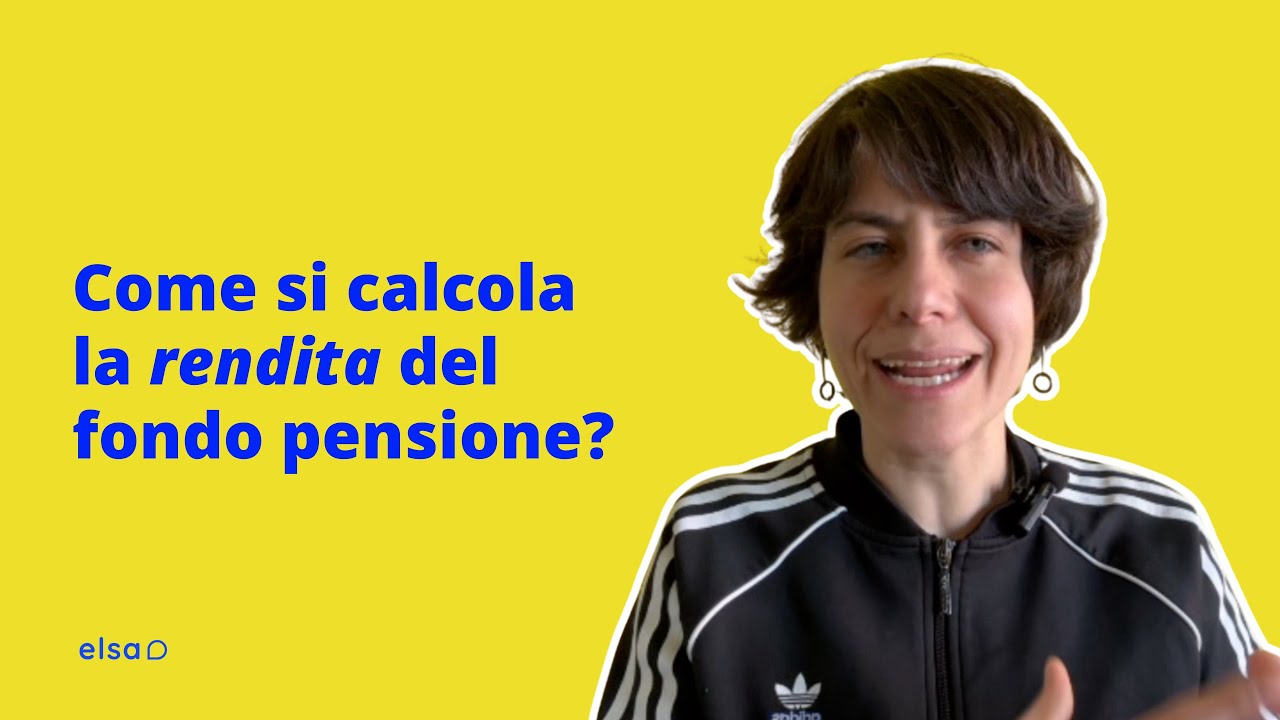 Come si calcola la rendita del fondo pensione?