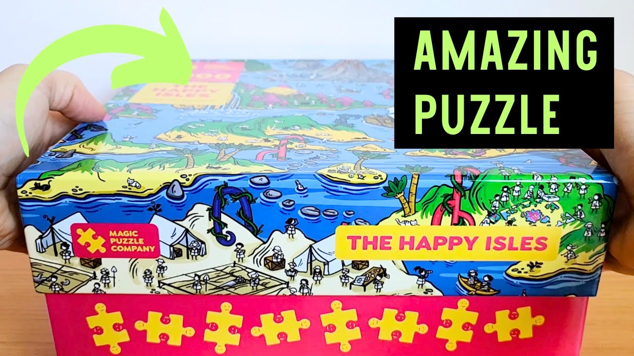 Unboxing The Happy Isles Puzzle From The Magic Puzzle Company