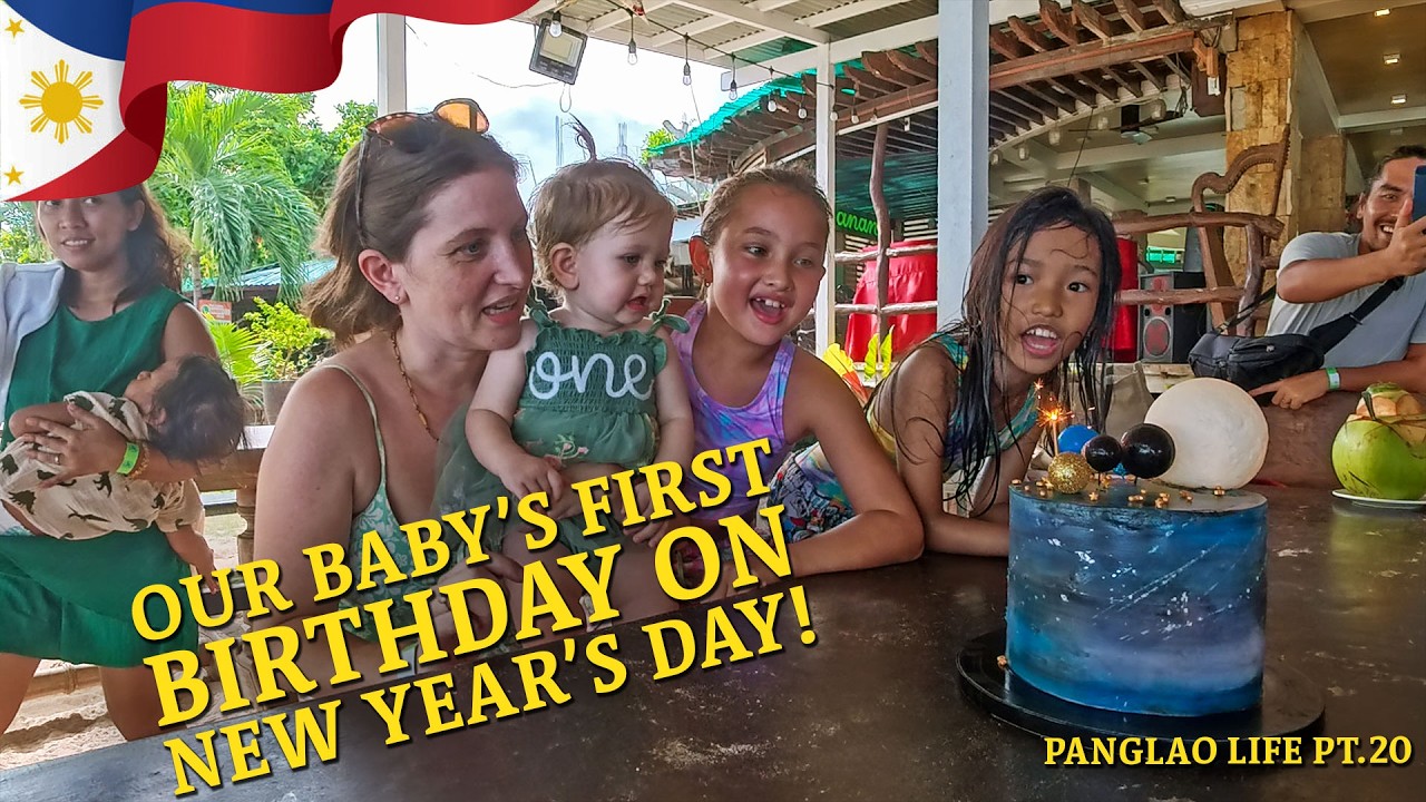 Aurora Turns 1! | British Family Celebrates Baby's First Birthday & New Year in the Philippines 🇵🇭