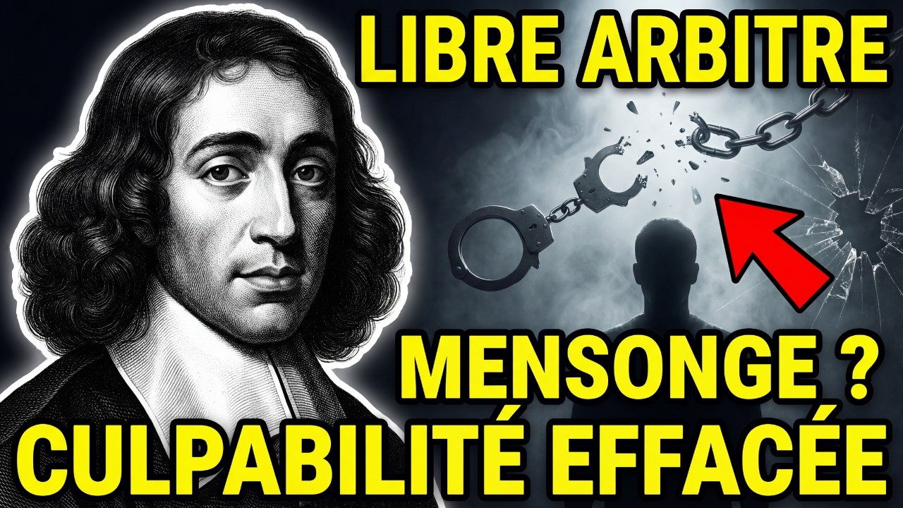 SPINOZA DÉTRUIT le Libre Arbitre : La Vérité qui t’enlève la CULPABILITÉ (et effraie beaucoup)