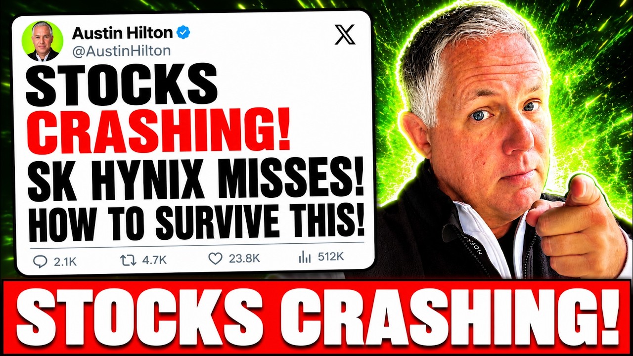 STOCKS CRASHING! SK HYNIX MISSES! FED RATE DECISION! LATEST AI STOCKS NEWS!