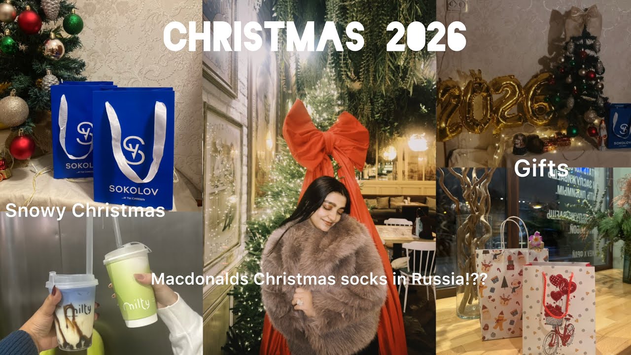 What Christmas in Russia Actually Looks Like: 2026 Jewelry Stores,Bubble Tea & Gift Exchange 