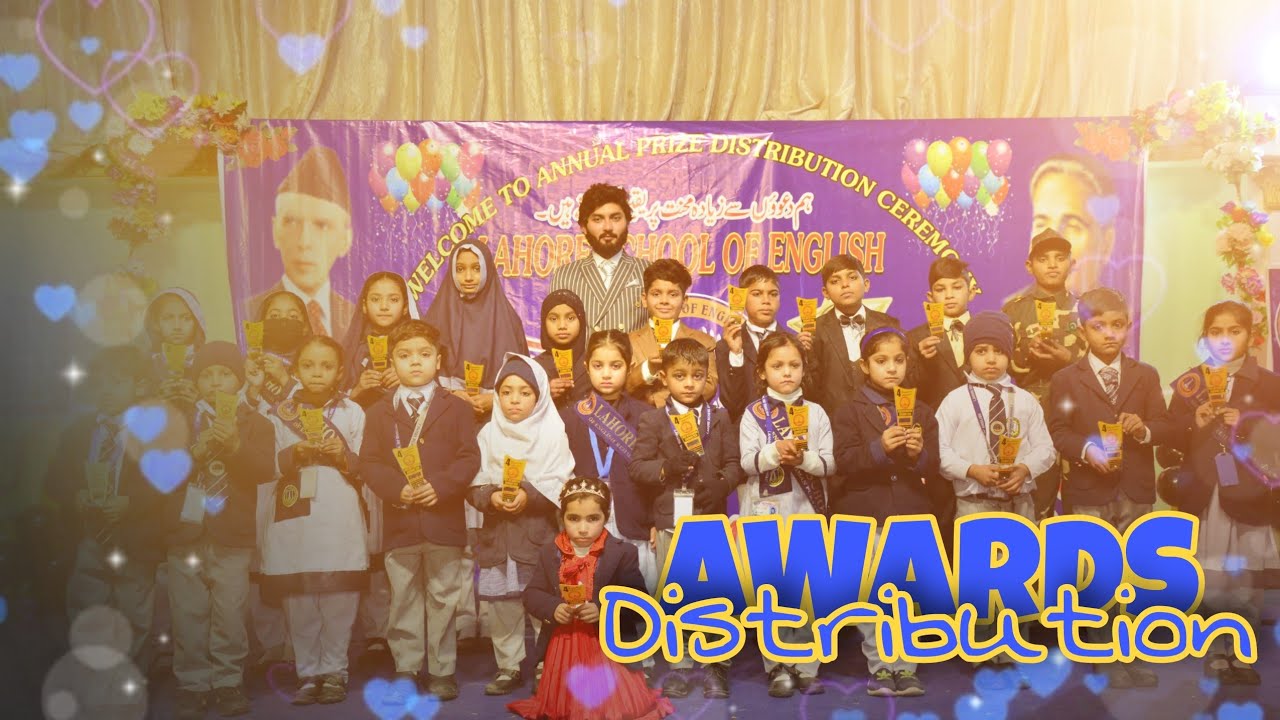 Annual Results Award Distributions 2024 - Lahore School of English