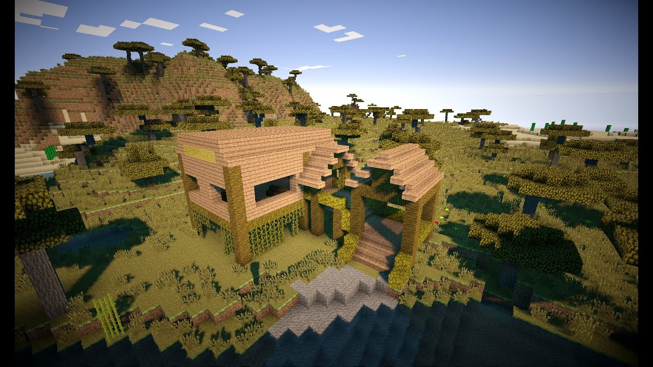 TUTO Construction : Maison savane