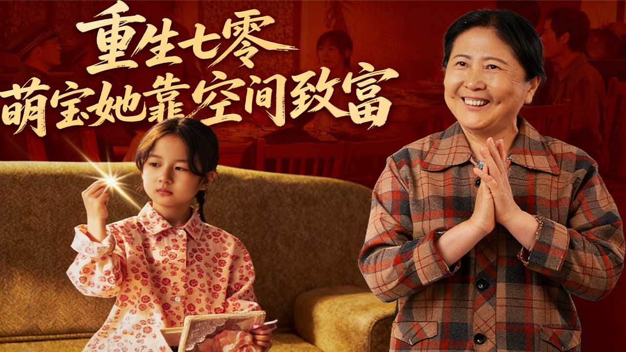 【重生七零萌寶她靠空間致富】完整版：女主田楓玥意外穿越到七十年代，靠一個物資空間和小老頭（人蔘精）的幫助，從改善生活起步，最終帶領全家致富的故事。#爆款 #穿越 #短劇
