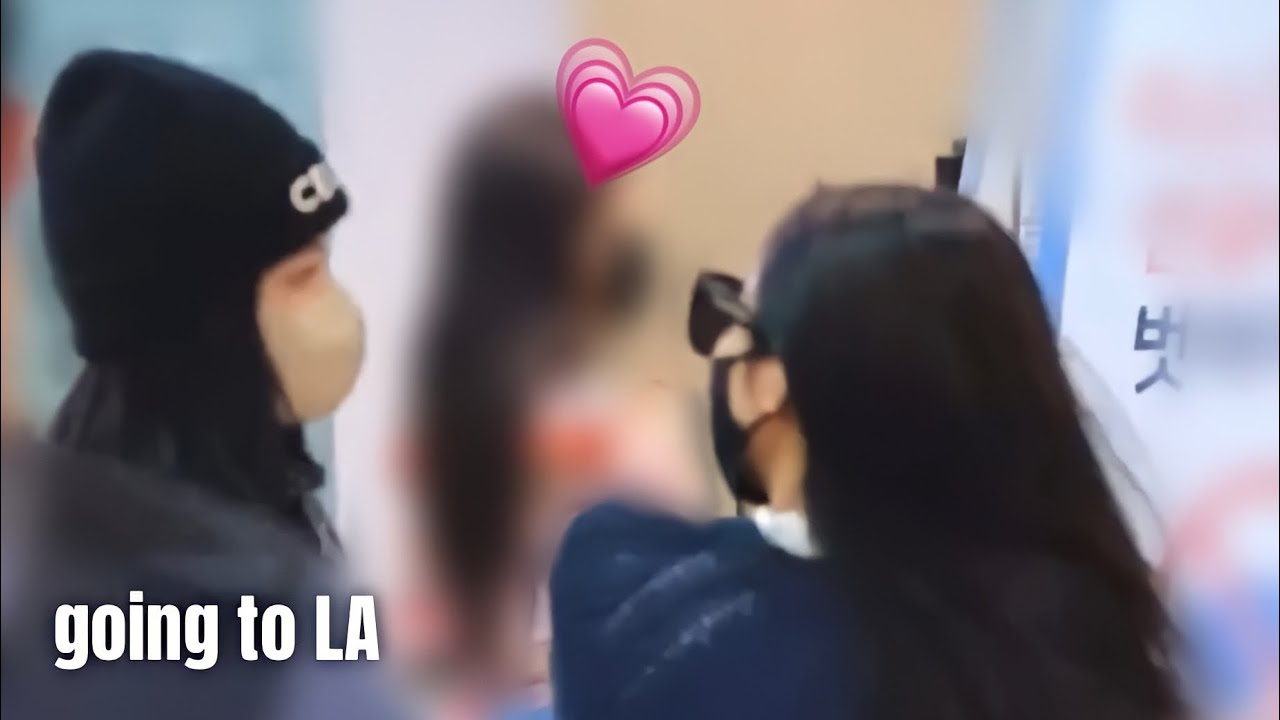 BLACKPINK, Jenlisa Cut Airport ICN-LAX | Sept 15,2022  Update