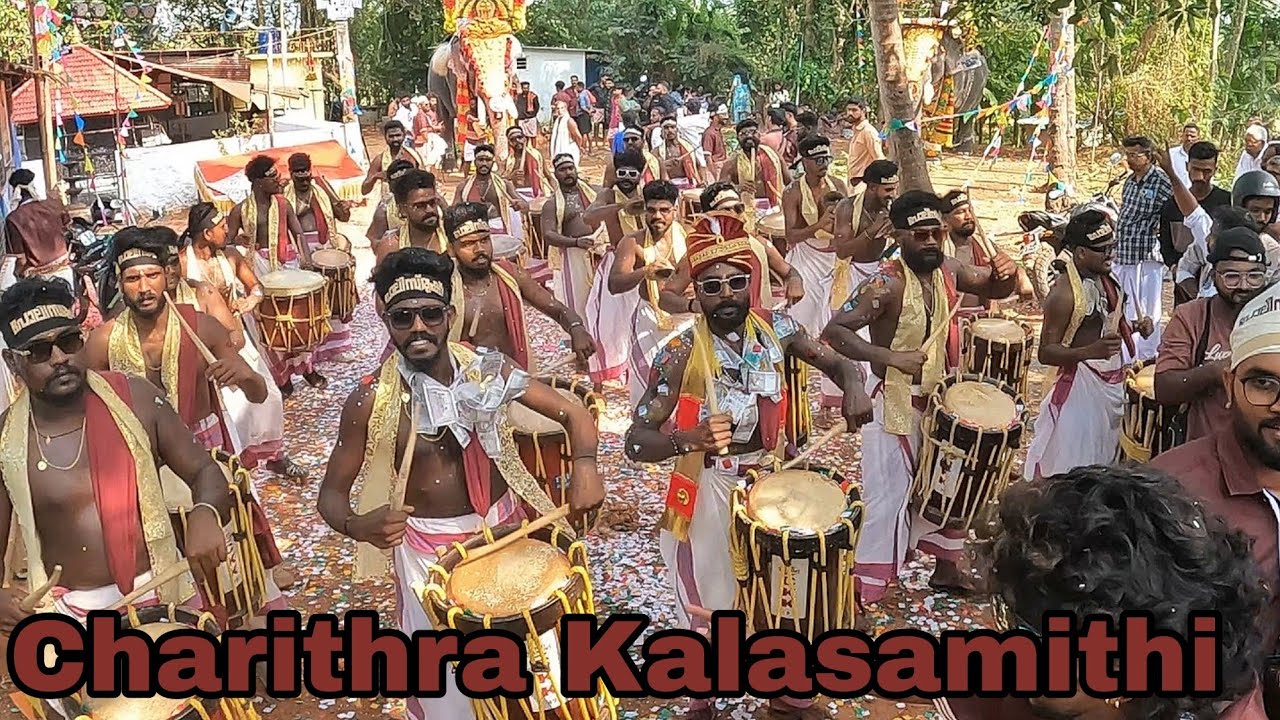 ചരിത്രയുടെ കിടിലം പെട 🔥🔥🔥 | Charithra Shinkarimelam | Chalissery pooram 2026