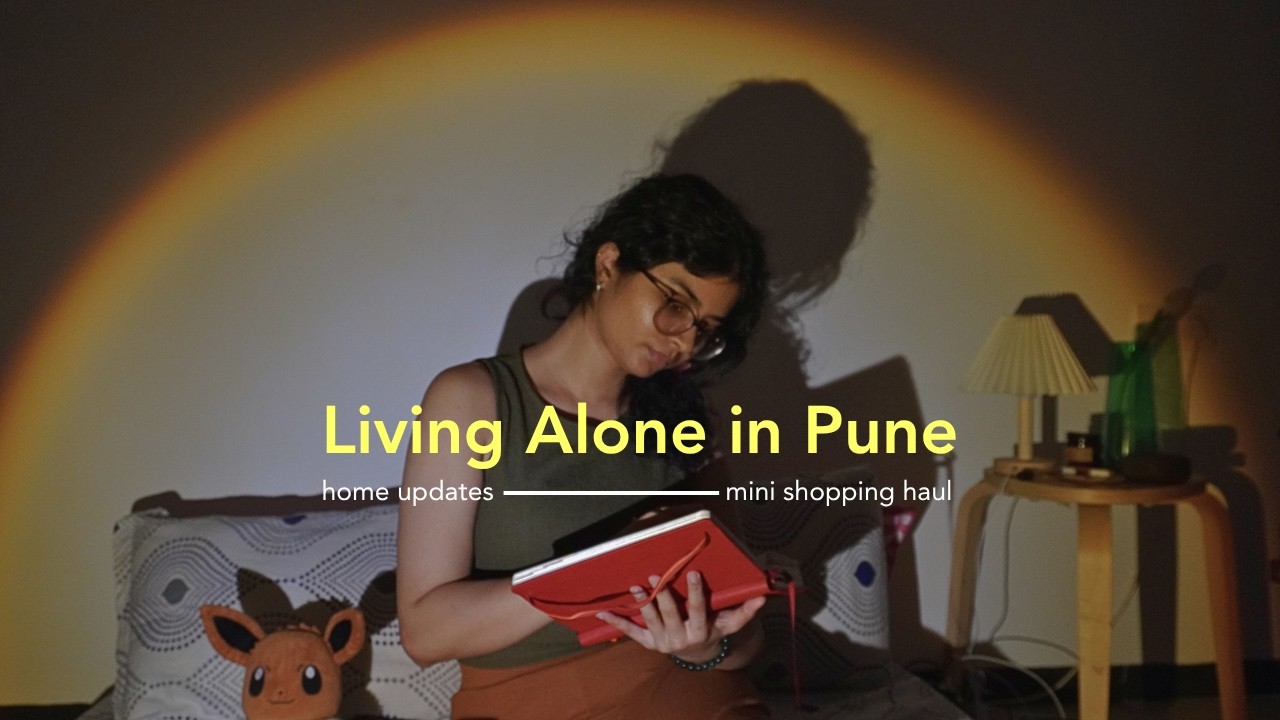Updated Home tour + mini haul | Living Alone in Pune