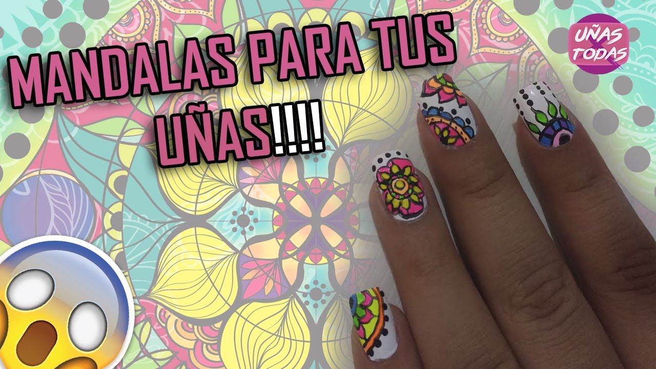 UÑAS DECORADAS CON MANDALAS | UÑAS PARA TODAS