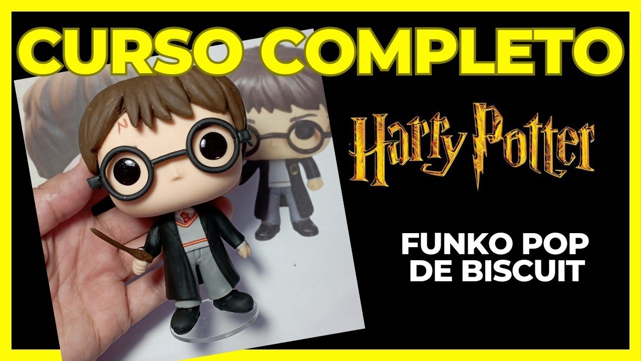 Como fazer um FUNKO POP HARRY POTTER DE BISCUIT