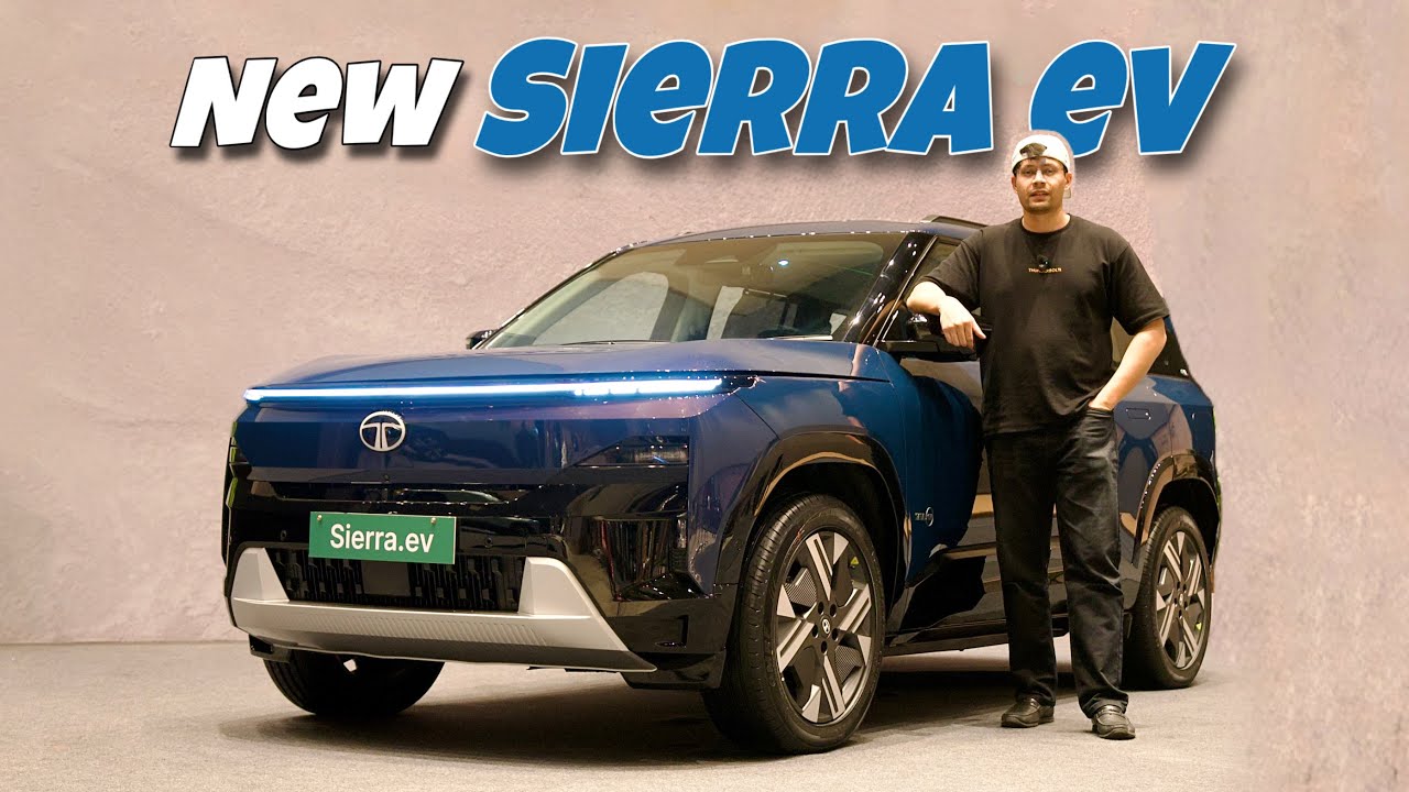 Sierra 4X4 Is Here🔥 2026 New Tata Sierra EV QWD First Impression