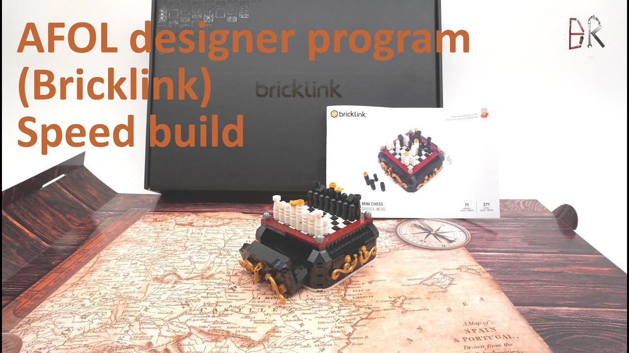 AFOL Designer program (Bricklink) - Steampunk mini chess - Speed build
