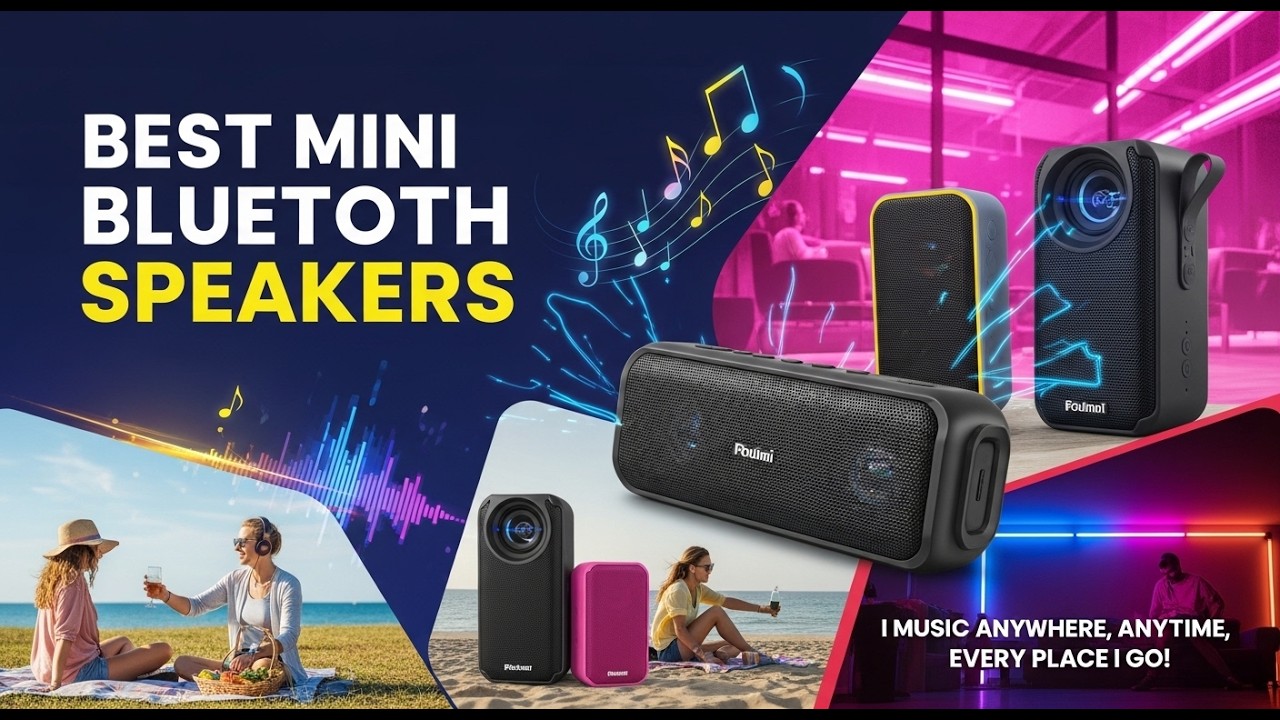 TOP 5 Best Mini Bluetooth Speakers 2026 | Mini Bluetooth Speakers For Insane Sound Quality