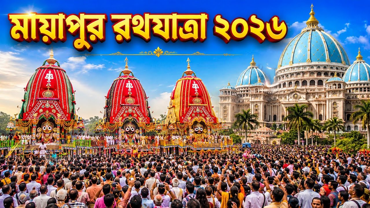 Mayapur Rath Yatra 2026 | Biggest Rath Yatra 2026  in Bengal | Rath Yatra 2026 |
