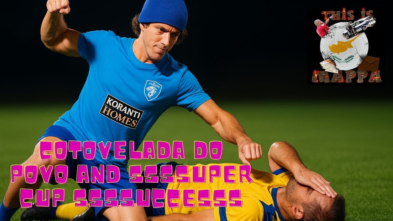 THIS IS MAPPA | CYPRUS FOOTBALL | COTOVELADA DO POVO AND SSSSUPER CUP SSSSUCCESSS