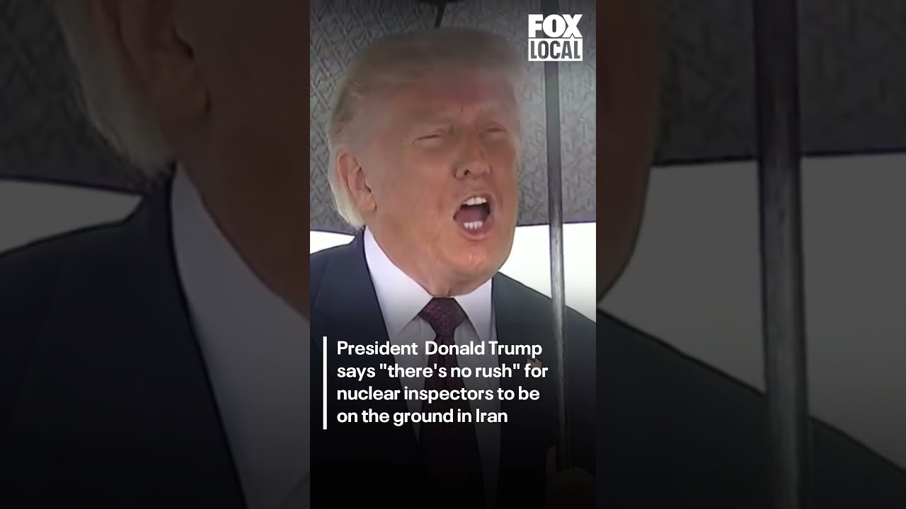 Дональд Трамп заявил журналистам, что инспекторы МАГАТЭ прибудут в Иран &laquo;в подходящее время&raquo;