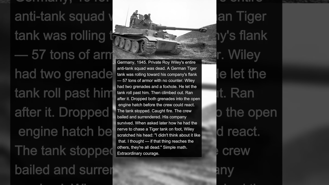 1 Infantry Soldier Stopped a Tank With Nothing But a Grenade and a Prayer | Military History Talks