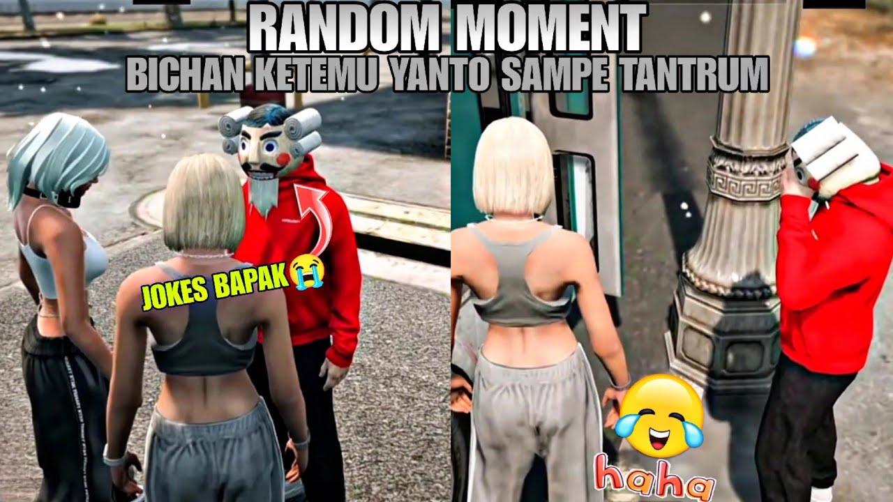 MOMENT BICHAN KETEMU YANTO SAAT NGEBUS,YANTO JOKES BAPAK BAPAK
