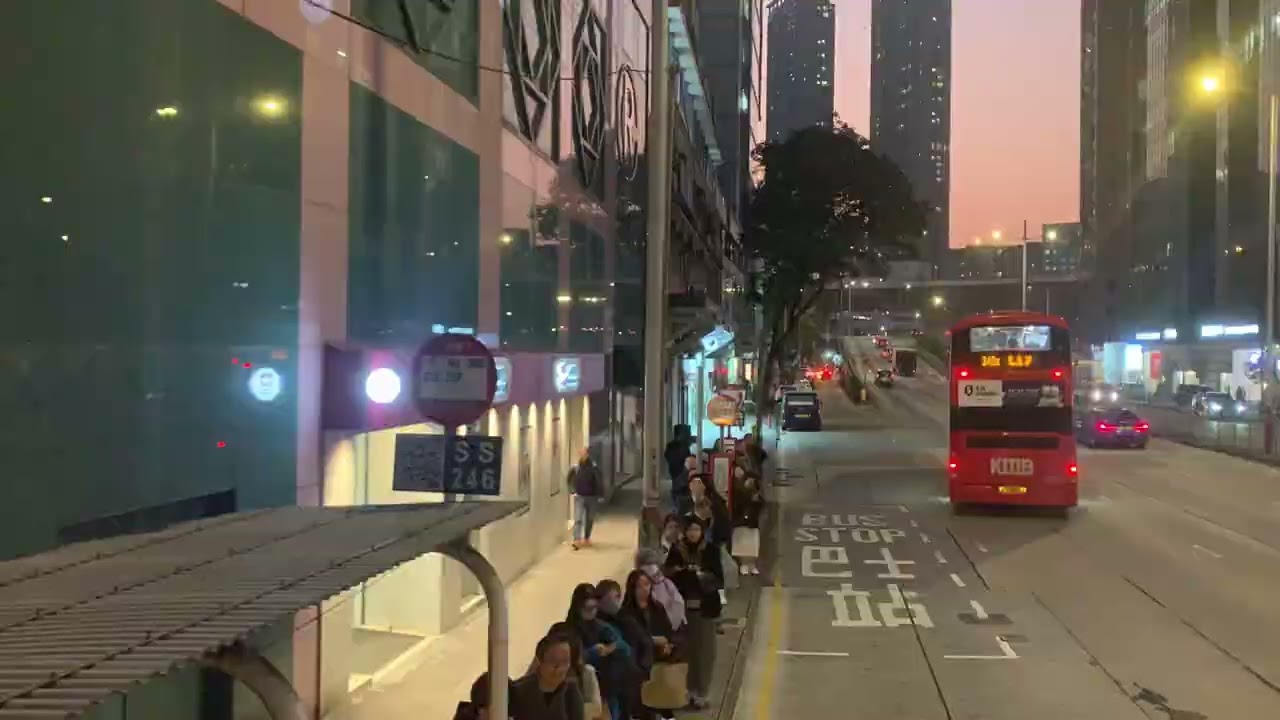 CTB Trip 586荃灣站至西沙灣￼