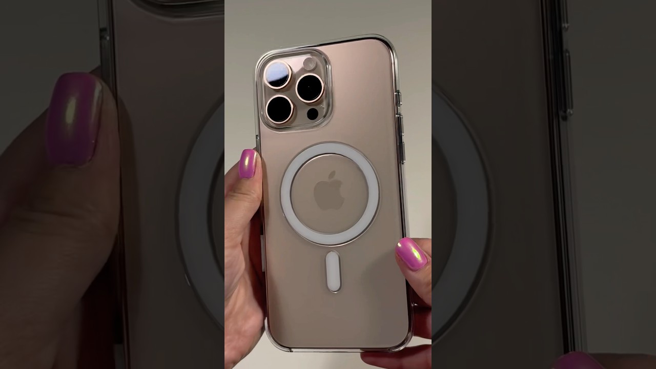 iPhone 16 Pro Max Desert Titanium + Apple Clear Case MagSafe - Unboxing 2024